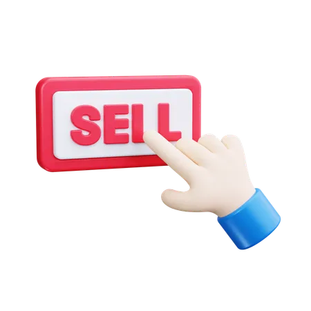 Online Sell  3D Icon