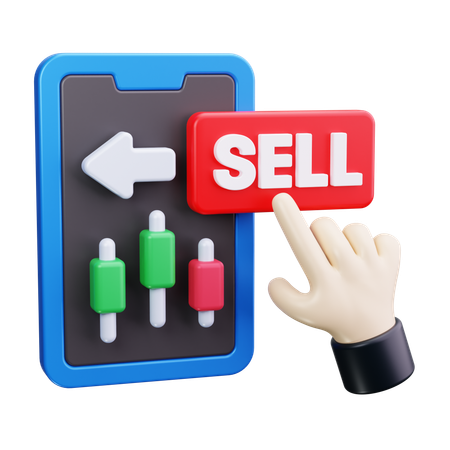 Online Sell  3D Icon