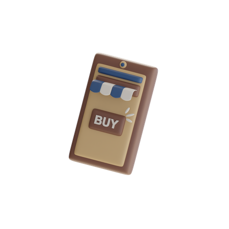 Online Shop  3D Icon