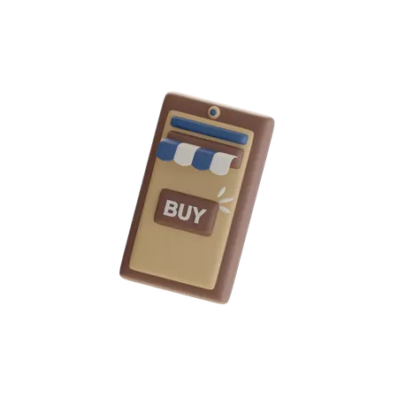 Online Shop  3D Icon