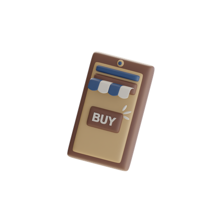 Online Shop  3D Icon