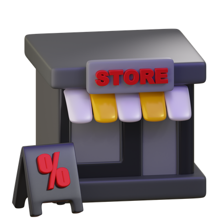 Online Shop  3D Icon