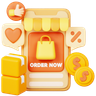 online shoping emoji 3d