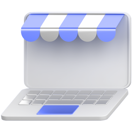 Online Shopping  3D Icon