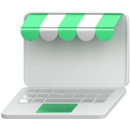 Online Shopping  3D Icon