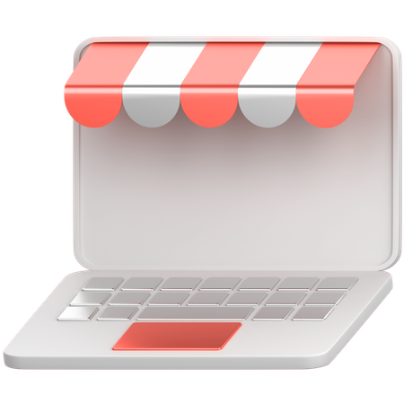 Online Shopping  3D Icon