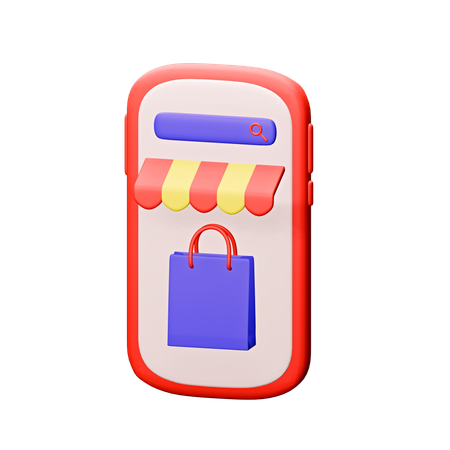 Online Shopping 3  3D Icon