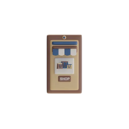 Online Shopping  3D Icon