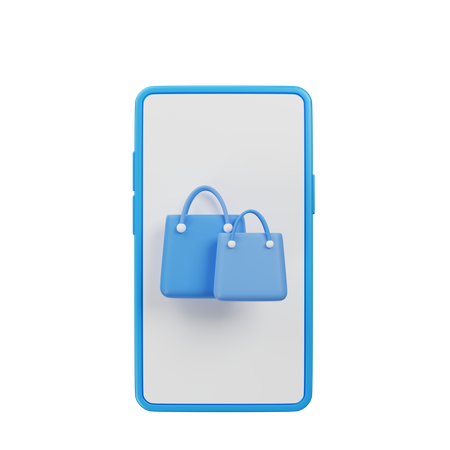 Online Shopping  3D Icon