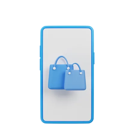 Online Shopping  3D Icon