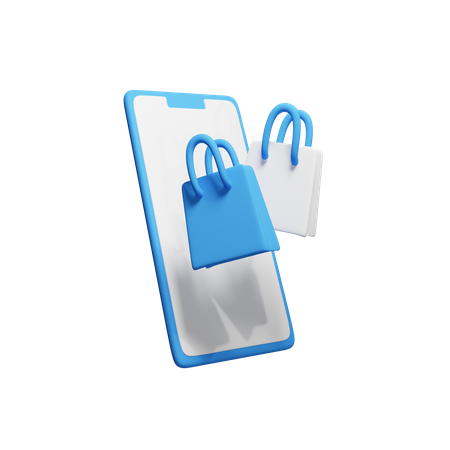 Online Shopping  3D Icon