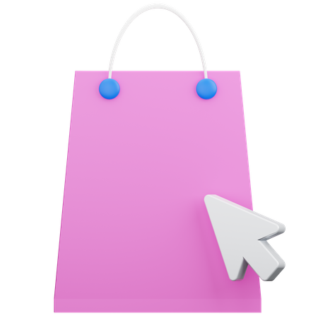 Online Shopping  3D Icon