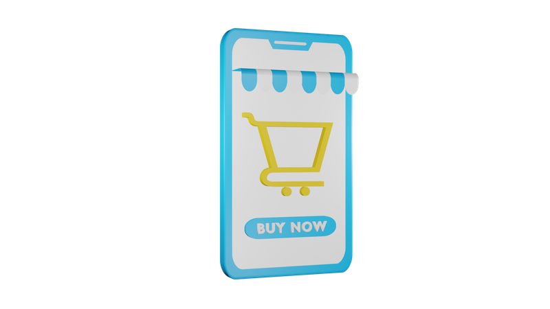 Online Shopping  3D Icon