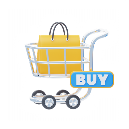 Online shopping  3D Icon