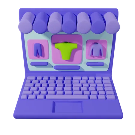 E Commerce Product On Device 3D Icon