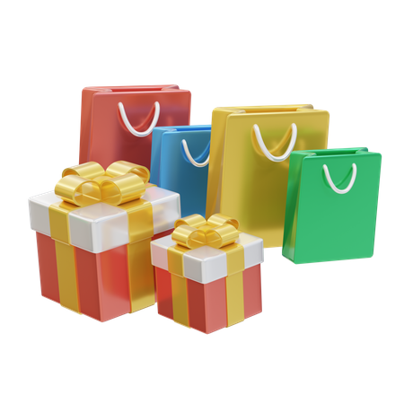 Online Shopping  3D Illustration