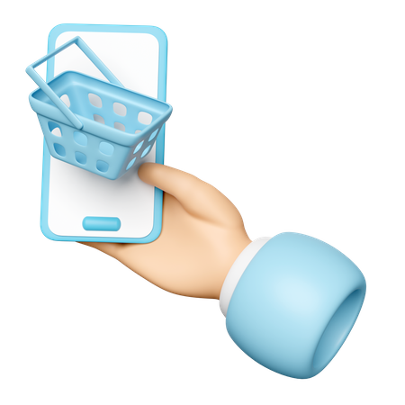 Online Shopping  3D Icon