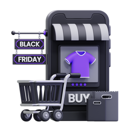 Online Shopping Discount  3D Icon