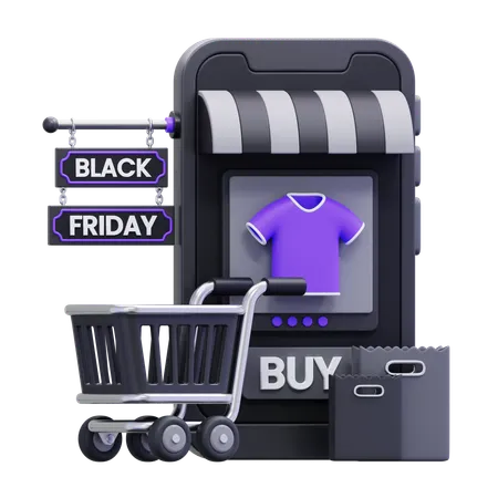 Online Shopping Discount  3D Icon