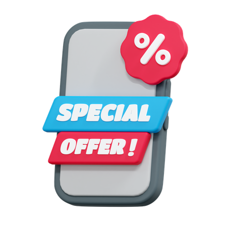 Online Special Offer  3D Icon