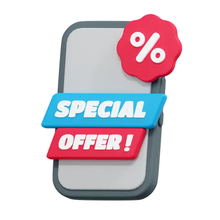 Online Special Offer  3D Icon