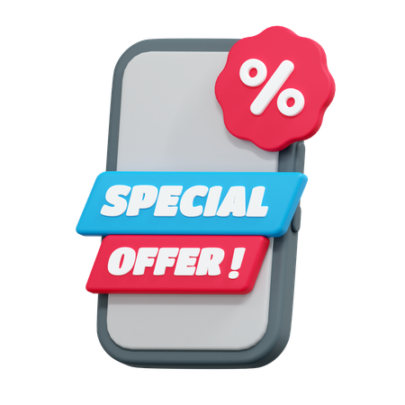 Online Special Offer  3D Icon