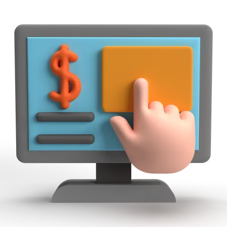 Online-Spende  3D Icon