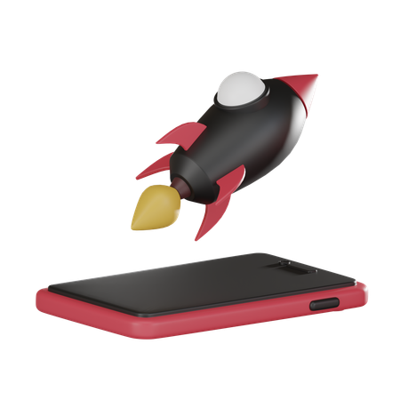 Online Startup  3D Icon