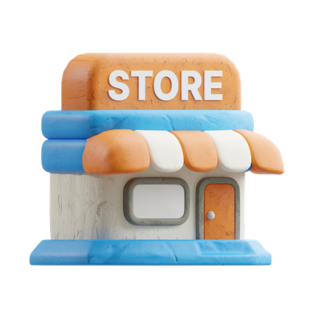 Online Store  3D Icon