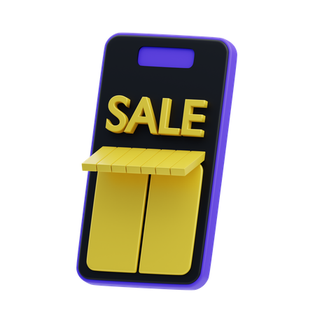 Online Store  3D Icon