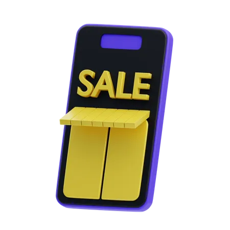 Online Store  3D Icon