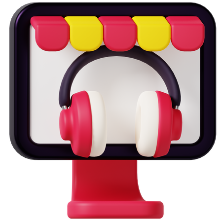 Online Support  3D Icon