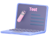 3d online test logo