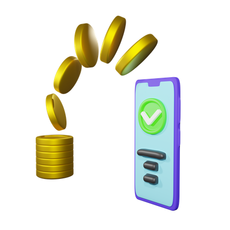 Online Transaction  3D Icon