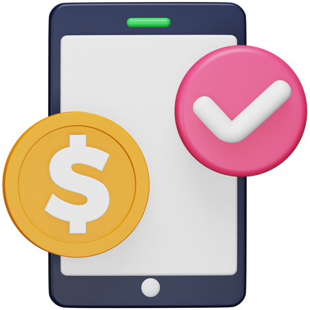 Online Transaction  3D Icon