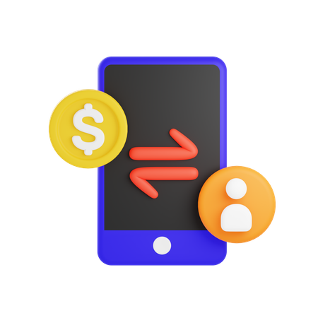 Online Transaction  3D Icon