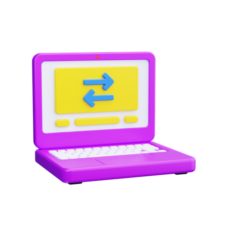 オンライン転送  3D Icon