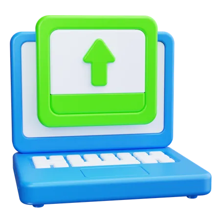 Online Upload  3D Icon