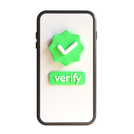 Online-Verifizierung  3D Icon