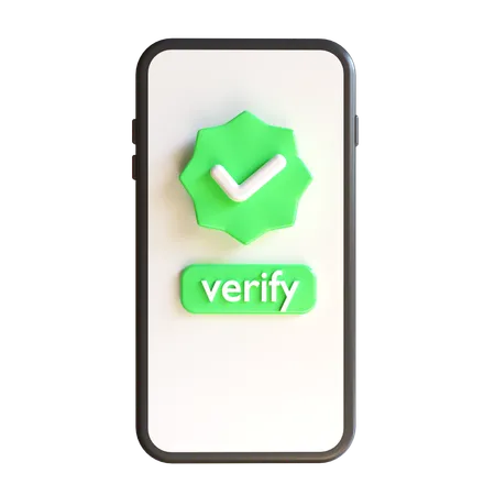 Online-Verifizierung  3D Icon