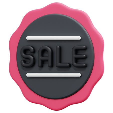 SALE-Aufkleber  3D Icon