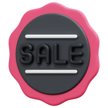 SALE-Aufkleber  3D Icon