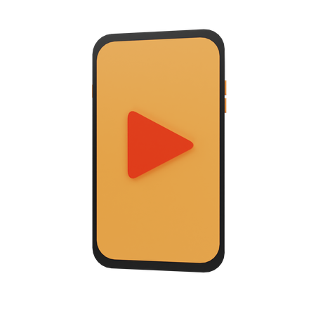 Online Video 3D Icon
