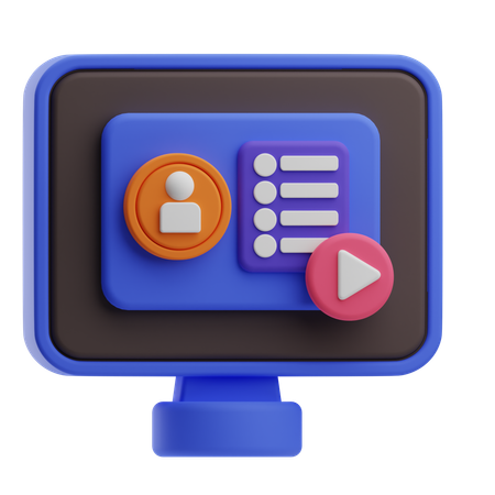 Online Video Tutorial  3D Icon