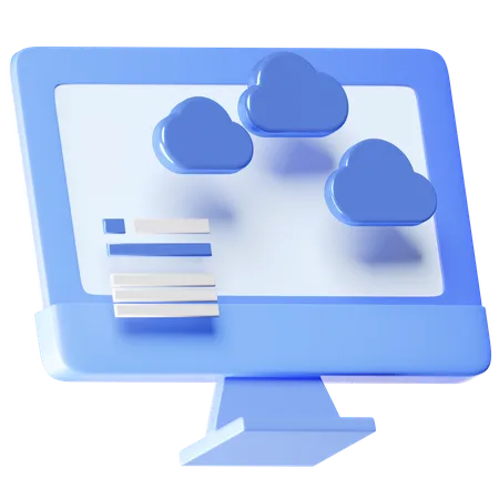 Online Weather  3D Icon