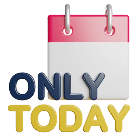 Only Today Shop 3D Icon