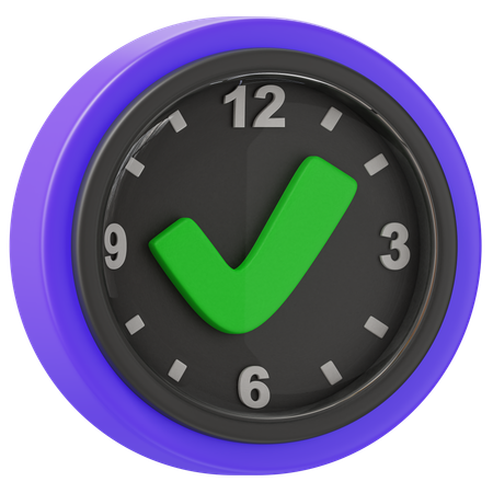 Ontime  3D Icon