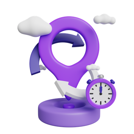Ontime  3D Icon