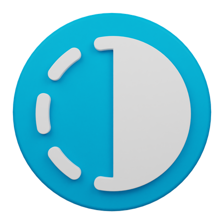 Opacidade  3D Icon