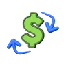 Opción de cambio de moneda en compras online.